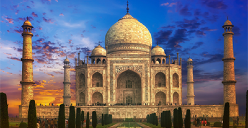 ¿Quién inspiró la construcción del Taj Mahal?